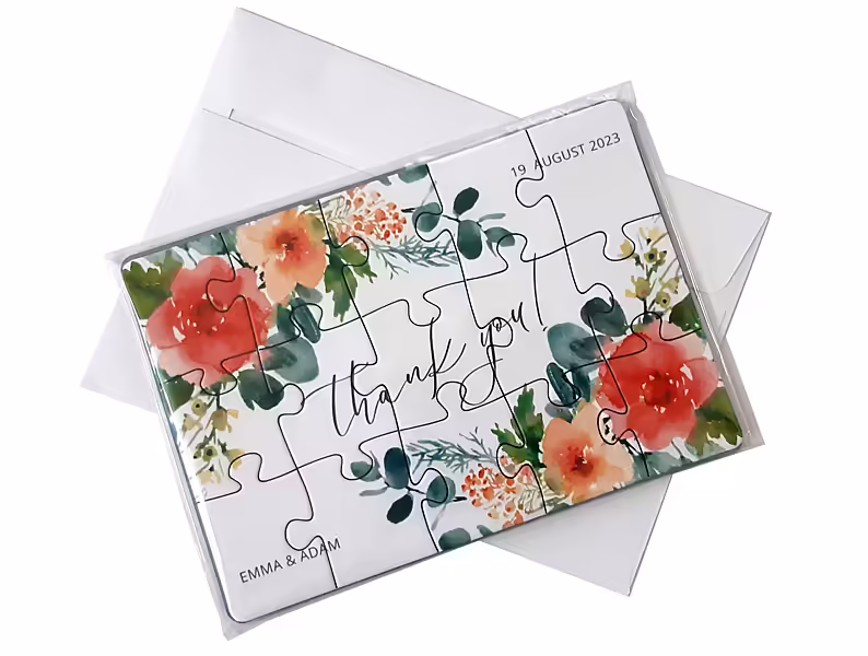 Puzzle Cards 15 pcs - 8 pack