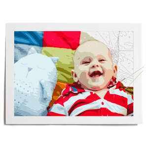 Paint By Number baby photo 