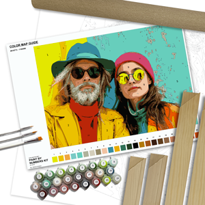  custom paint by numbers kit