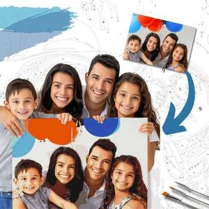 Paint by Numbers 28x20 - DIY FRAME  - CAD 90.43